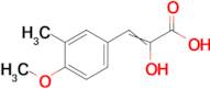 2-hydroxy-3-(4-methoxy-3-methylphenyl)prop-2-enoic acid
