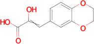 3-(2,3-dihydro-1,4-benzodioxin-6-yl)-2-hydroxyprop-2-enoic acid