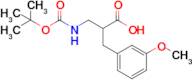 3-((Tert-butoxycarbonyl)amino)-2-(3-methoxybenzyl)propanoic acid