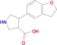 4-(2,3-Dihydrobenzofuran-5-yl)pyrrolidine-3-carboxylic acid