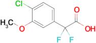 2-(4-Chloro-3-methoxyphenyl)-2,2-difluoroacetic acid