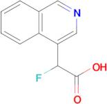 2-Fluoro-2-(isoquinolin-4-yl)acetic acid