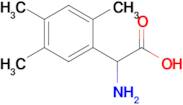 2-Amino-2-(2,4,5-trimethylphenyl)acetic acid