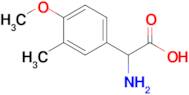 2-Amino-2-(4-methoxy-3-methylphenyl)acetic acid