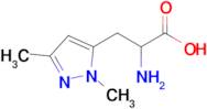 2-Amino-3-(1,3-dimethyl-1h-pyrazol-5-yl)propanoic acid