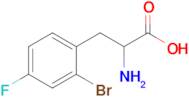 2-Amino-3-(2-bromo-4-fluorophenyl)propanoic acid