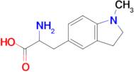 2-Amino-3-(1-methylindolin-5-yl)propanoic acid