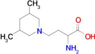 2-Amino-4-(3,5-dimethylpiperidin-1-yl)butanoic acid