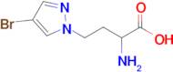 2-Amino-4-(4-bromo-1h-pyrazol-1-yl)butanoic acid