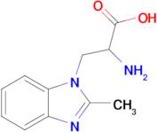 2-Amino-3-(2-methyl-1h-benzo[d]imidazol-1-yl)propanoic acid