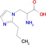 2-Amino-3-(2-propyl-1h-imidazol-1-yl)propanoic acid