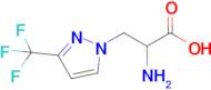 2-Amino-3-(3-(trifluoromethyl)-1h-pyrazol-1-yl)propanoic acid