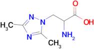 2-Amino-3-(3,5-dimethyl-1h-1,2,4-triazol-1-yl)propanoic acid