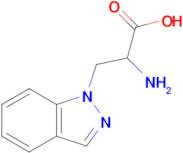 2-Amino-3-(1h-indazol-1-yl)propanoic acid