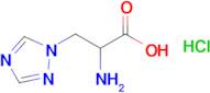 2-Amino-3-(1h-1,2,4-triazol-1-yl)propanoic acid hydrochloride