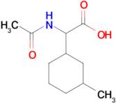 2-Acetamido-2-(3-methylcyclohexyl)acetic acid