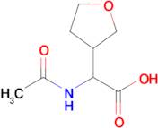 2-Acetamido-2-(tetrahydrofuran-3-yl)acetic acid