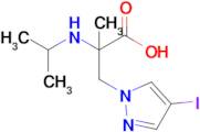 3-(4-Iodo-1h-pyrazol-1-yl)-2-(isopropylamino)-2-methylpropanoic acid