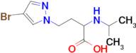 4-(4-Bromo-1h-pyrazol-1-yl)-2-(isopropylamino)butanoic acid