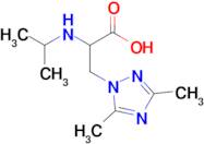 3-(3,5-Dimethyl-1h-1,2,4-triazol-1-yl)-2-(isopropylamino)propanoic acid