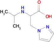 2-(Isopropylamino)-3-(1h-pyrazol-1-yl)propanoic acid