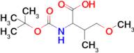 2-((Tert-butoxycarbonyl)amino)-4-methoxy-3-methylbutanoic acid