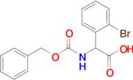 2-(((Benzyloxy)carbonyl)amino)-2-(2-bromophenyl)acetic acid