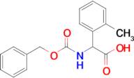 2-(((Benzyloxy)carbonyl)amino)-2-(o-tolyl)acetic acid