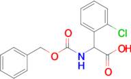 2-(((Benzyloxy)carbonyl)amino)-2-(2-chlorophenyl)acetic acid