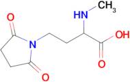 4-(2,5-Dioxopyrrolidin-1-yl)-2-(methylamino)butanoic acid