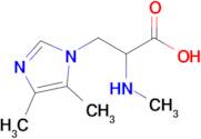 3-(4,5-Dimethyl-1h-imidazol-1-yl)-2-(methylamino)propanoic acid
