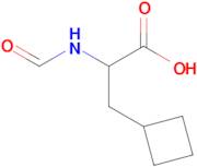 3-Cyclobutyl-2-formamidopropanoic acid