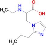 2-(Ethylamino)-3-(2-propyl-1h-imidazol-1-yl)propanoic acid
