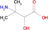 3-Amino-2-hydroxy-3-methylbutanoic acid