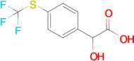 2-Hydroxy-2-(4-((trifluoromethyl)thio)phenyl)acetic acid