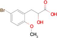 3-(5-Bromo-2-methoxyphenyl)-2-hydroxypropanoic acid