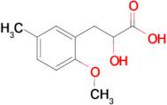 2-Hydroxy-3-(2-methoxy-5-methylphenyl)propanoic acid