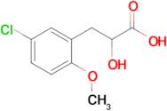 3-(5-Chloro-2-methoxyphenyl)-2-hydroxypropanoic acid