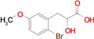 3-(2-Bromo-5-methoxyphenyl)-2-hydroxypropanoic acid