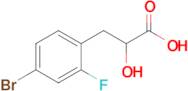 3-(4-Bromo-2-fluorophenyl)-2-hydroxypropanoic acid