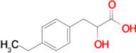 3-(4-Ethylphenyl)-2-hydroxypropanoic acid