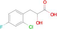 3-(2-Chloro-4-fluorophenyl)-2-hydroxypropanoic acid