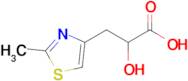 2-Hydroxy-3-(2-methylthiazol-4-yl)propanoic acid