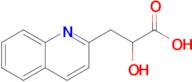 2-Hydroxy-3-(quinolin-2-yl)propanoic acid