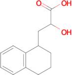 2-Hydroxy-3-(1,2,3,4-tetrahydronaphthalen-1-yl)propanoic acid