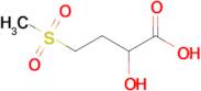 2-Hydroxy-4-(methylsulfonyl)butanoic acid