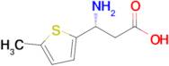 (r)-3-Amino-3-(5-methylthiophen-2-yl)propanoic acid