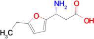 (r)-3-Amino-3-(5-ethylfuran-2-yl)propanoic acid