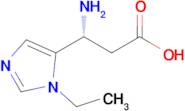 (r)-3-Amino-3-(1-ethyl-1h-imidazol-5-yl)propanoic acid