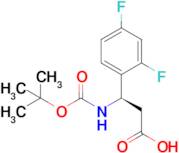 (r)-3-((Tert-butoxycarbonyl)amino)-3-(2,4-difluorophenyl)propanoic acid